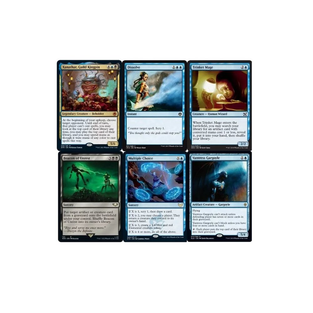 MTG Commander EDH Deck Xanathar, Guild Kingpin 100 Cards Custom Deck Dimir - NM